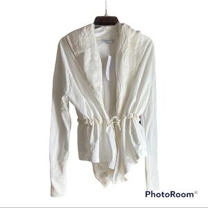 NWT! Young Fabulous & Broke Drapey Open/Tie Shaw Hoodie​​​​​​​​​